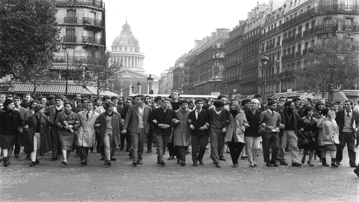 تظاهرة للجزائر في باريس 1961- فرانس برس