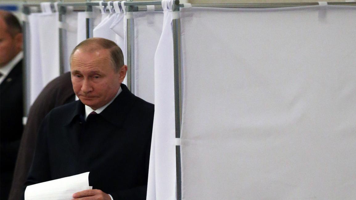 بوتين في الانتخابات البرلمانية