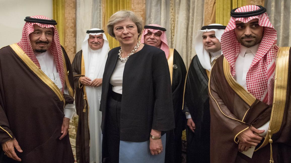 السعودية بريطانيا/تيريزا ماي الملك سلمان/سياسة/ستيفان روسو/Getty