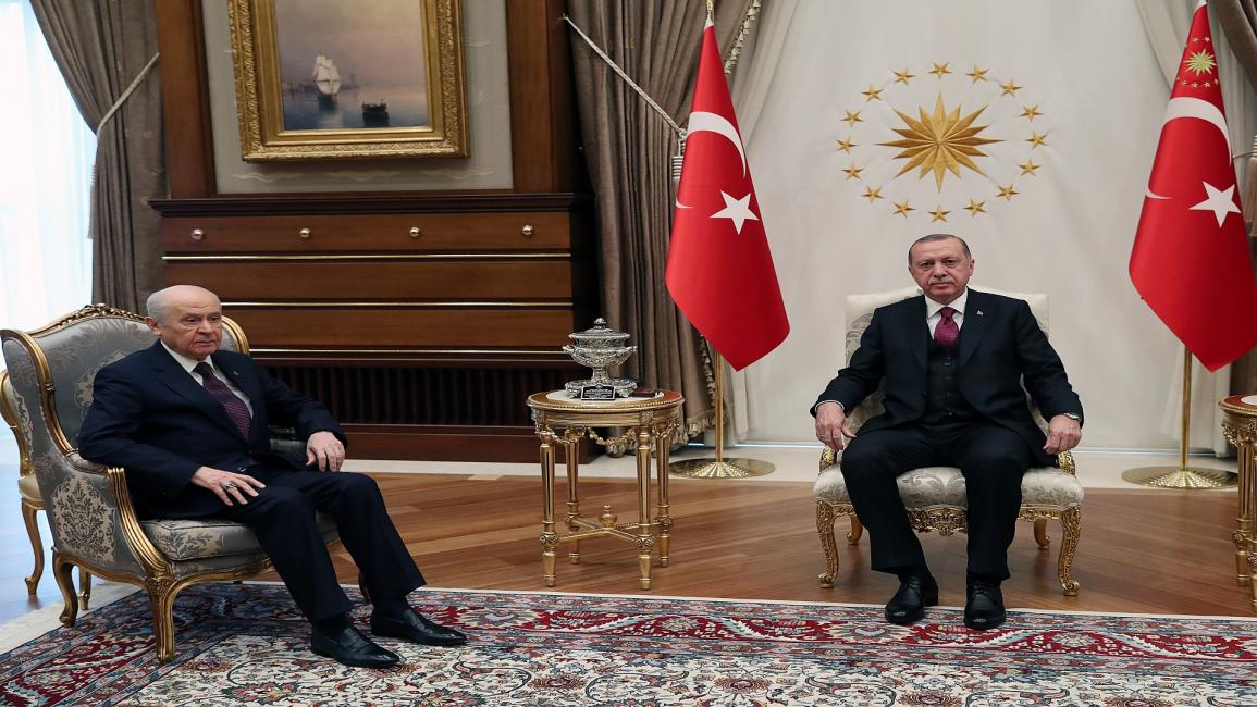 أردوغان وباهجلي/ تركيا
