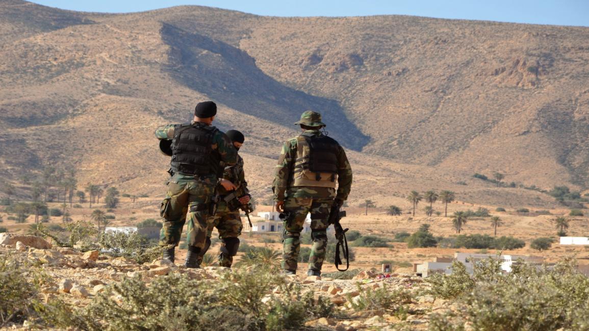 الحرس الوطني التونسي يقضي على ثلاثة إرهابيين(فتحي نصري/فرانس برس)