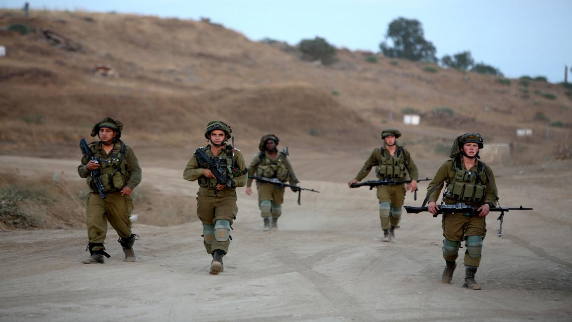 إسرائيل/تدريبات عسكرية للجيش/سياسة/مناحيم كاهانا/فرانس برس