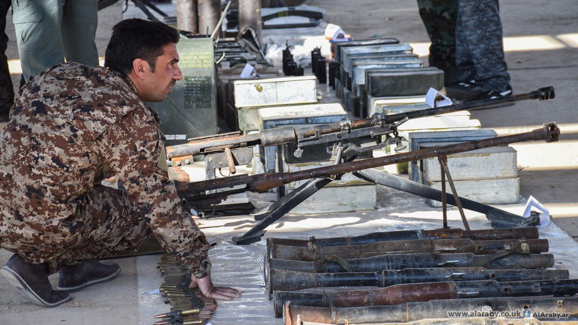 القوات العراقية تبدأ تنظيف الرمادي من المتفجرات والالغام