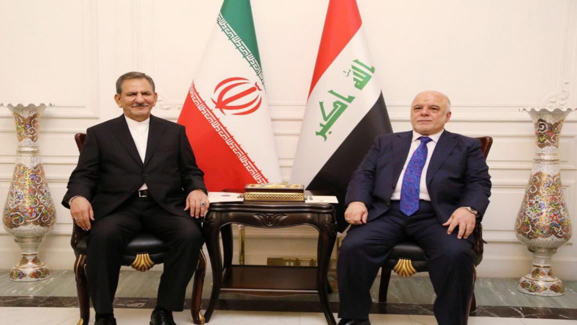 العراق/سياسة/العبادي وجيهانغيري/(مكتب رئيس الوزراء العراقي)