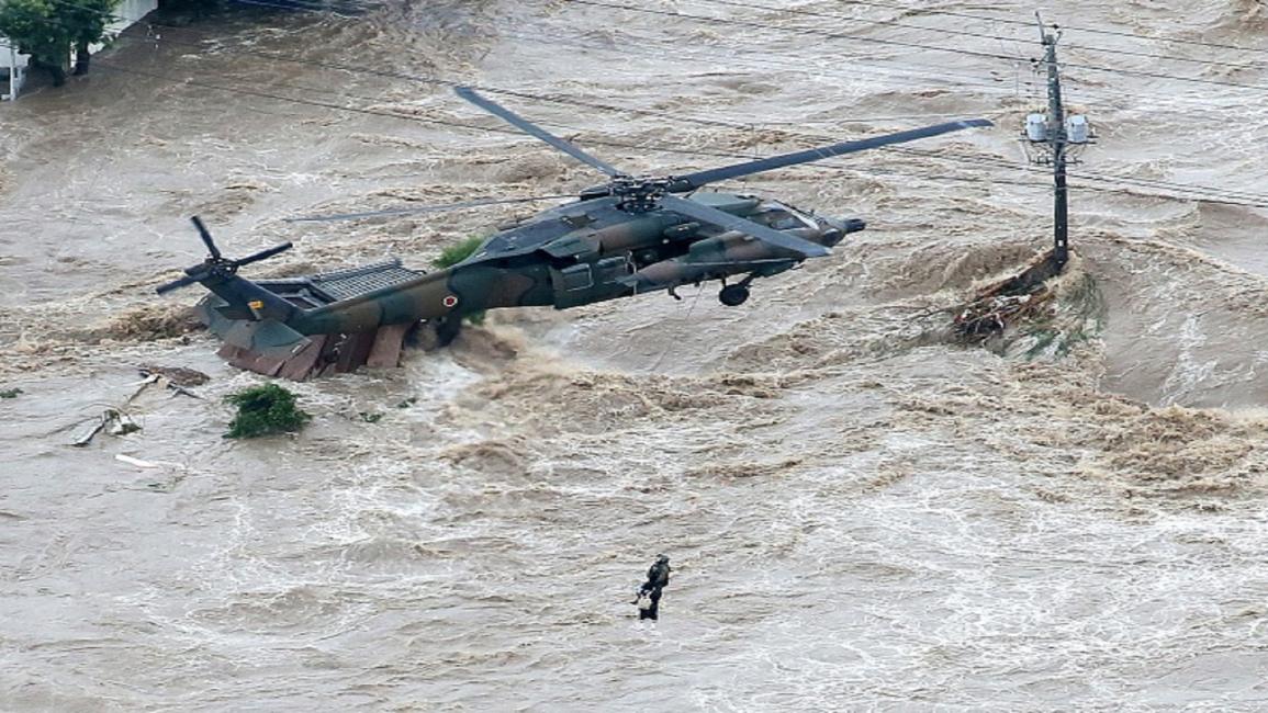 اليابان - مجتمع- فيضانات/أعصار إيتاو - 09-11