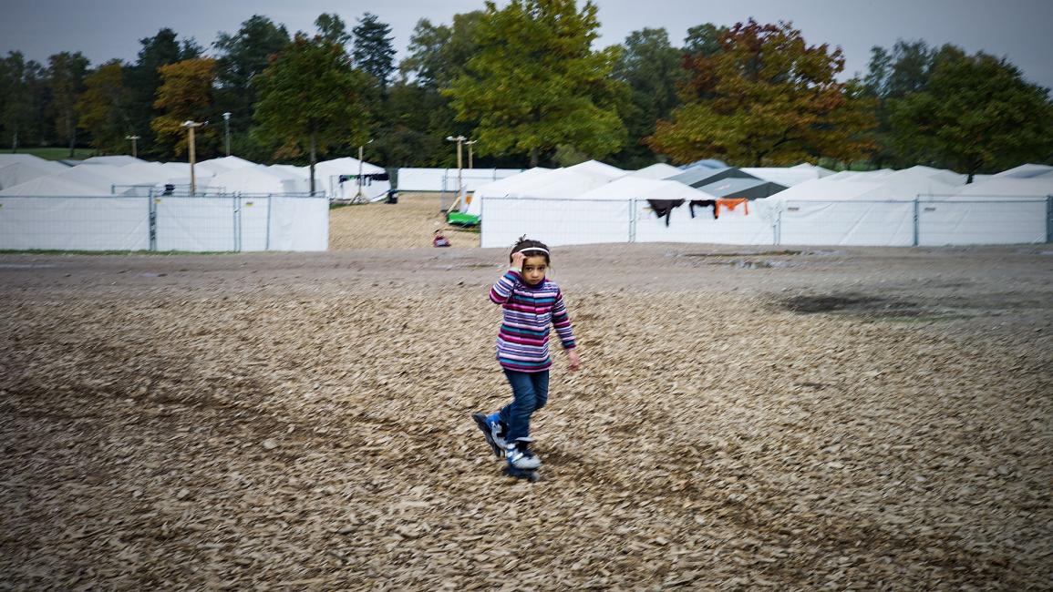 مخيم للاجئين في مدينة سيلي في ألمانية