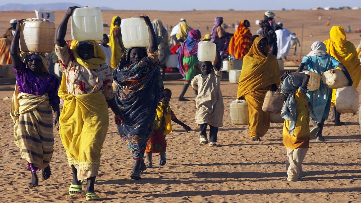 نساء دارفور تحت الصراع (GETTY)