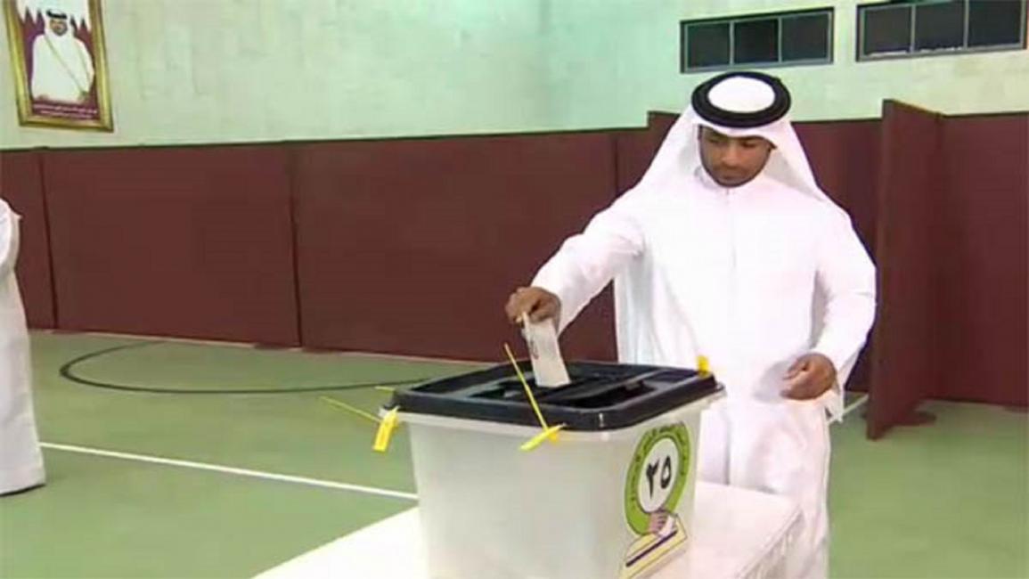 الاقتراع في انتخابات المجلس البلدي في قطر