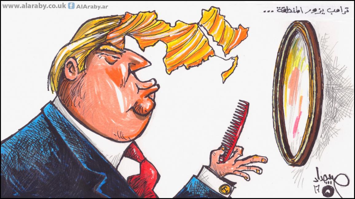 كاريكاتير ترامب / حبيب