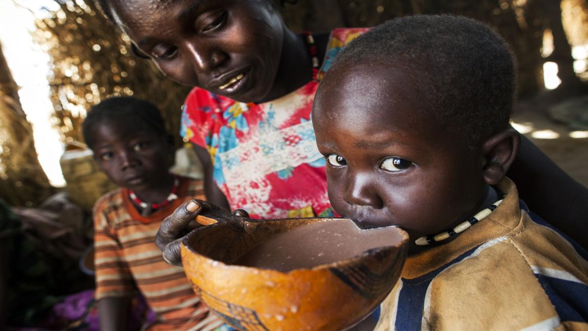 الجوع جنوب السودان