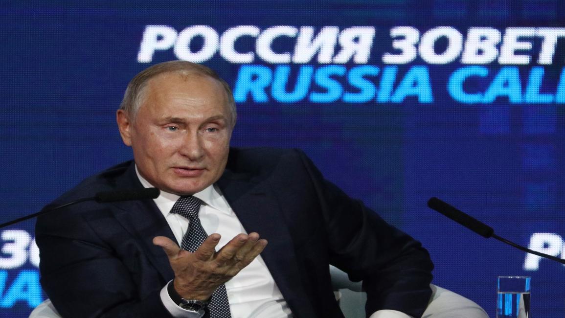 روسيا/فلاديمير بوتين/ميخائيل تيريشينكو/Getty