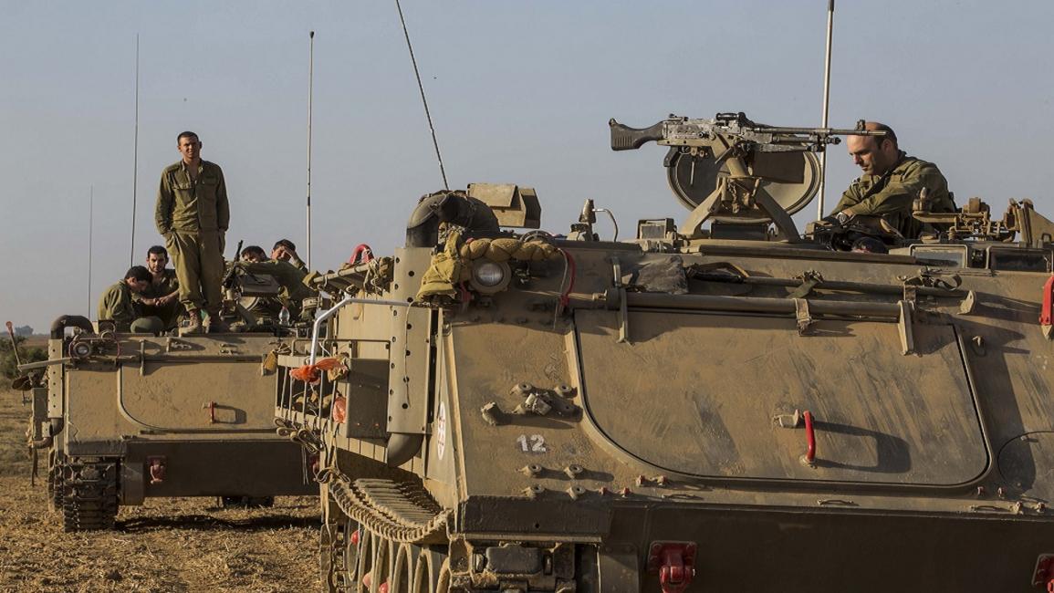 الجيش الإسرائيلي/حرب/غزة/فرانس برس