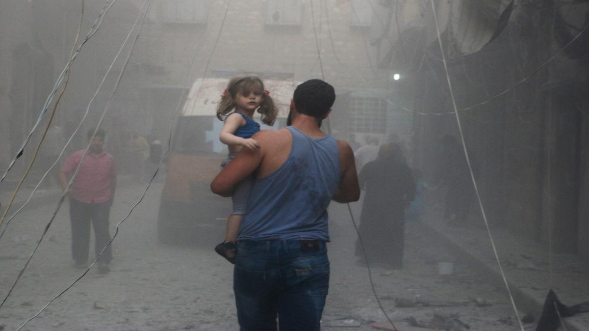 دمر القصف أحيا حلب الشرقية (براء الحلبي/فرانس برس)