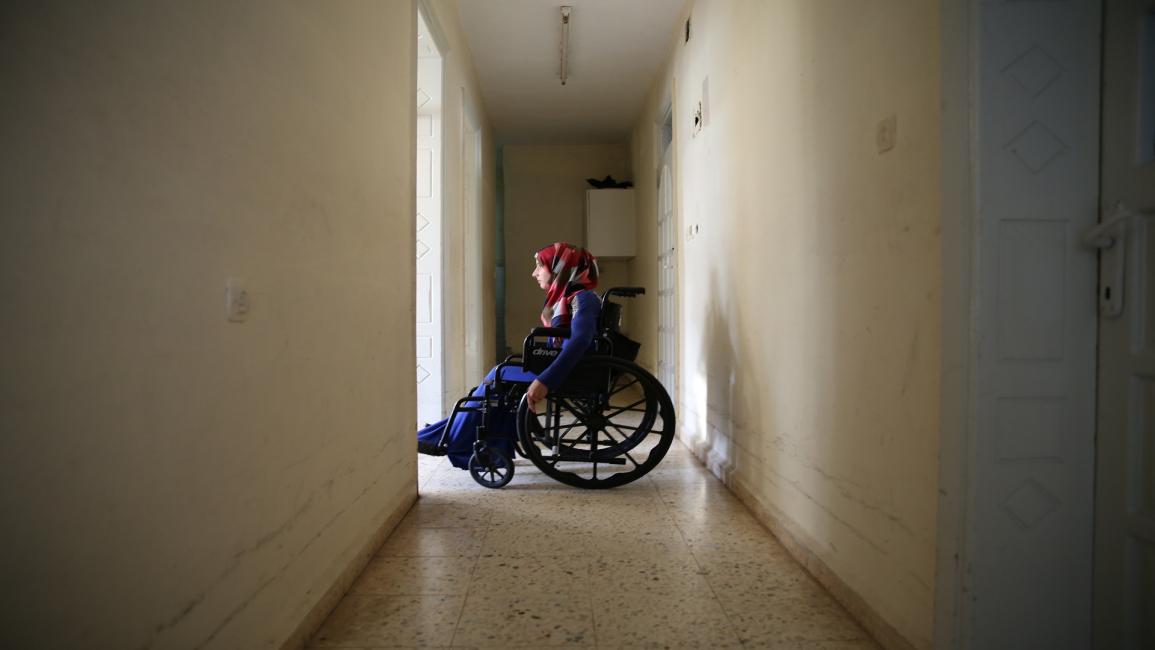 امرأة ذات إعاقة- الاناضول