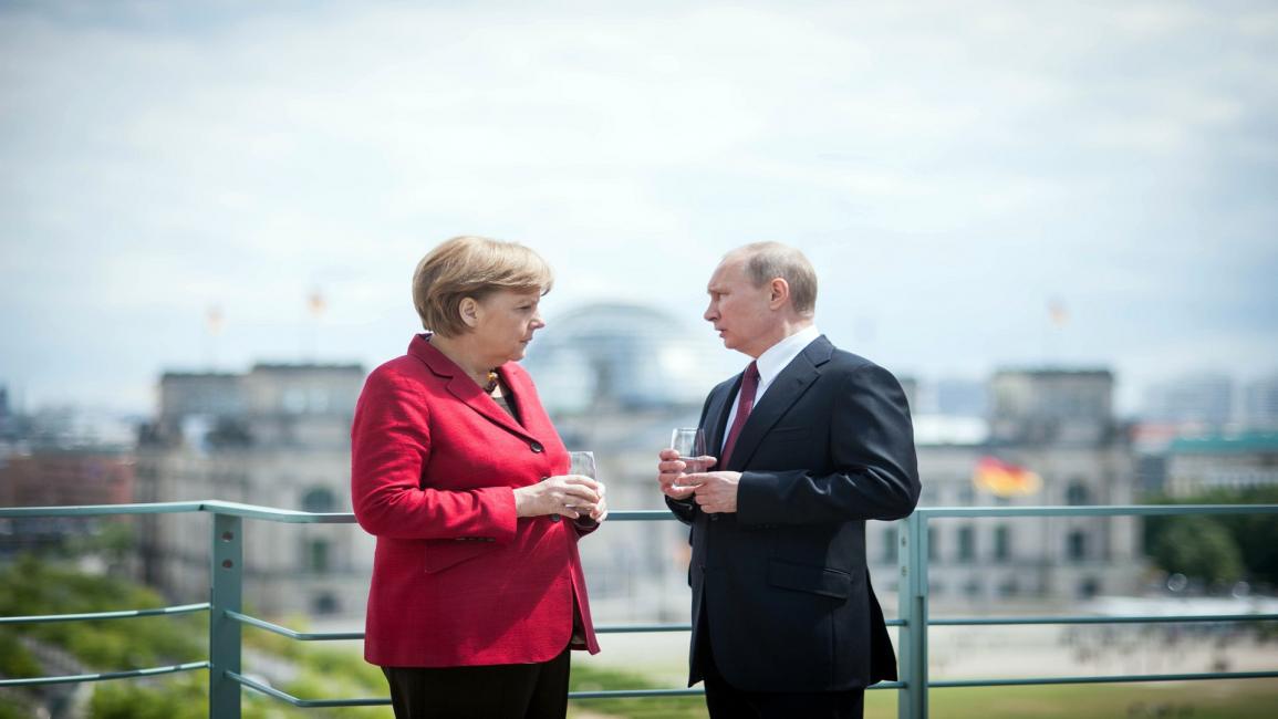 بوتين وميركل/ ألمانيا