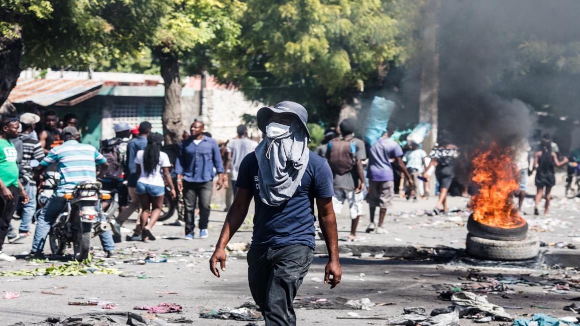 احتجاجات هايتي-سياسة-فاليري بايريسويل/فرانس برس