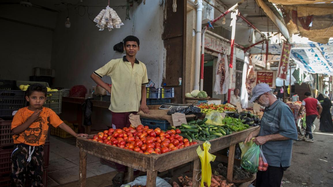 سوق العريش في شمال سيناء في مصر - مجتمع