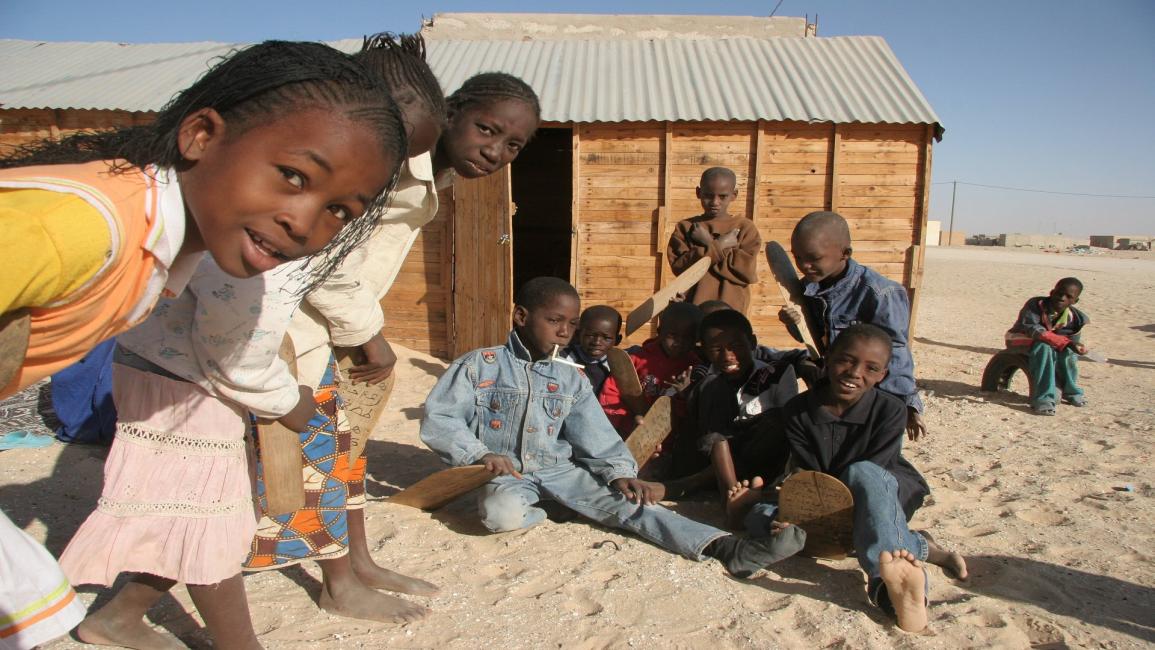 أطفال ومراهقون في موريتانيا