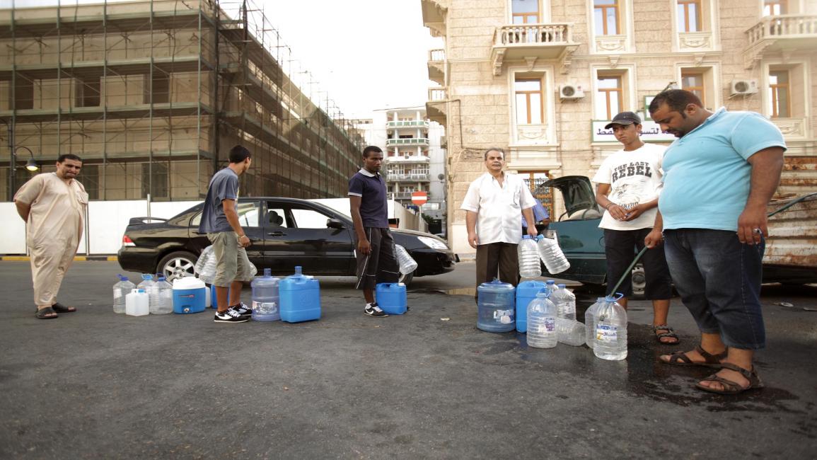 أزمة مياه في العاصمة الليبية طرابلس (باتريك باز/فرانس برس)