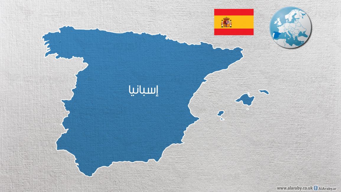 خريطة إسبانيا
