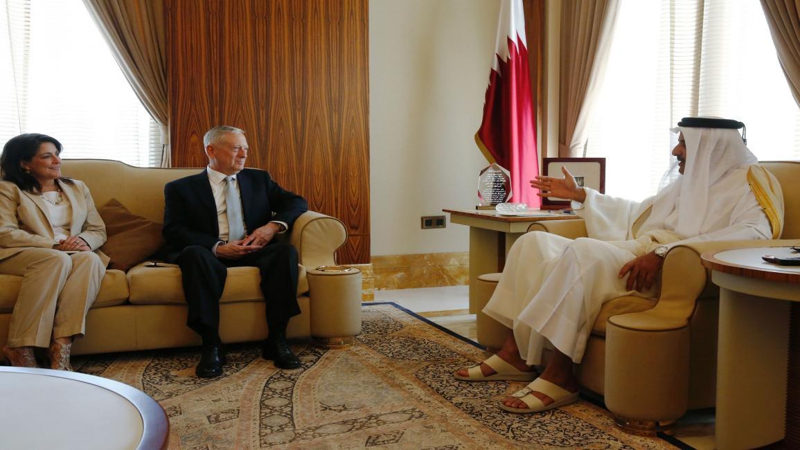 قطر/ الأمير وماتيس/ سياسة (جوناثان أرنست/ فرانس برس)