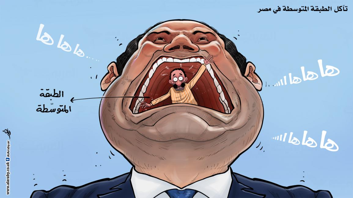 كاريكاتير اقتصاد السيسي / فهد