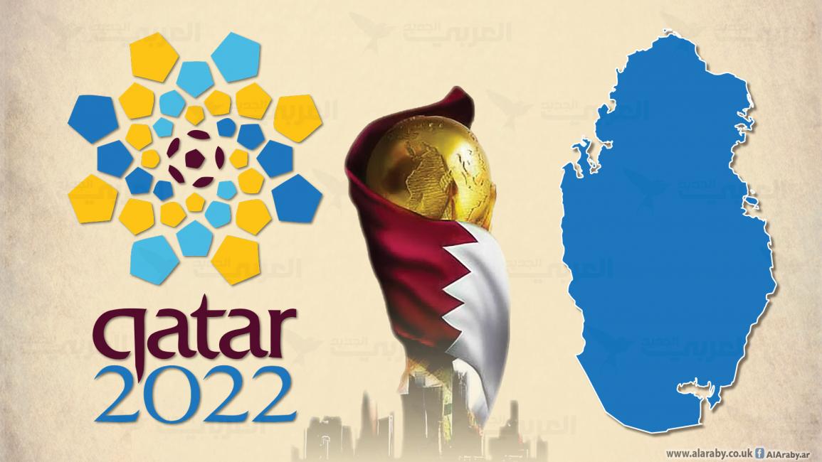 خريطة قطر وكأس العالم 