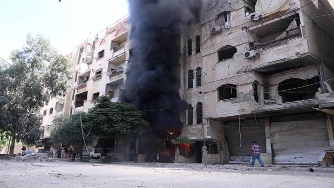 سورية/انفجار/(الأناضول)