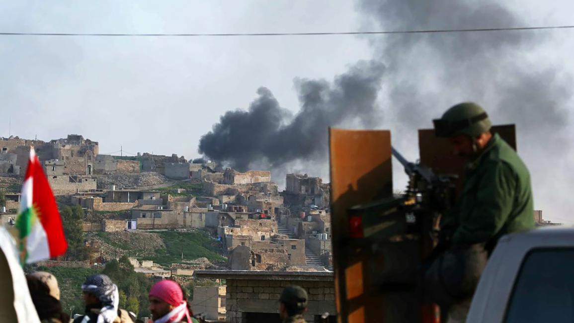 معارك عنيفة بين قوات البيشمركة وداعش في أحياء "سنجار"