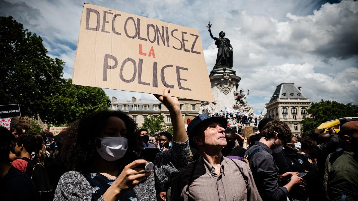 تظاهرة ضد العنصرية في فرنسا 1 - مجتمع