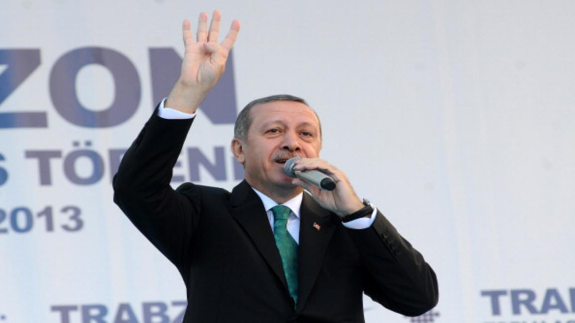 تركيا/سياسية/أردوغان/(فرانس برس)