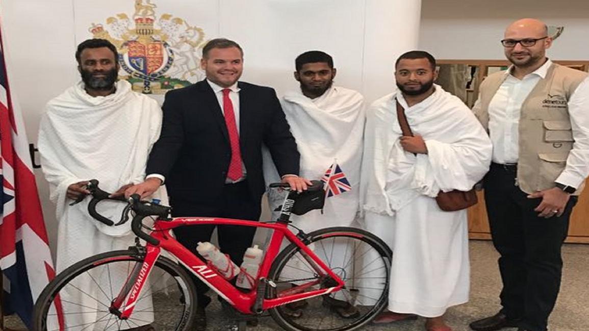 دراجون بريطانيون مسلمون يصلون مكة للحج (الخارجية البريطانية)