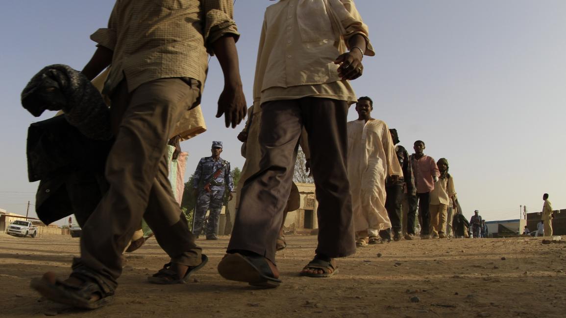 مهاجرون غير شرعيين في السودان (أشرف شازلي/فرانس برس)