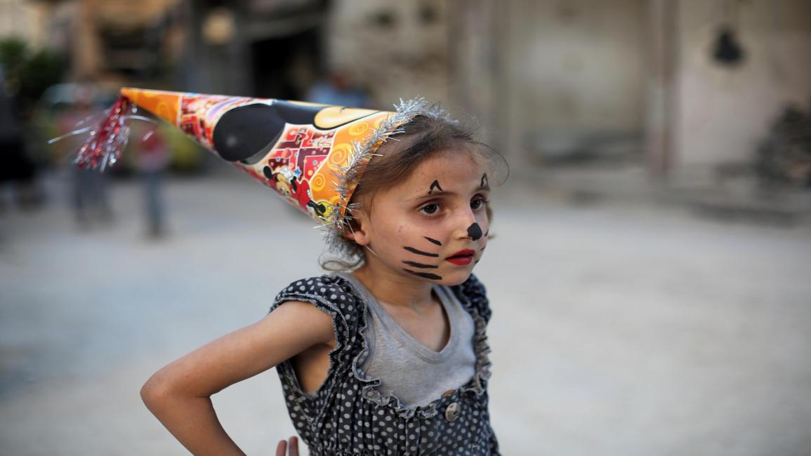 طفلة في حي جوبر - سورية - مجتمع -11/11/2016