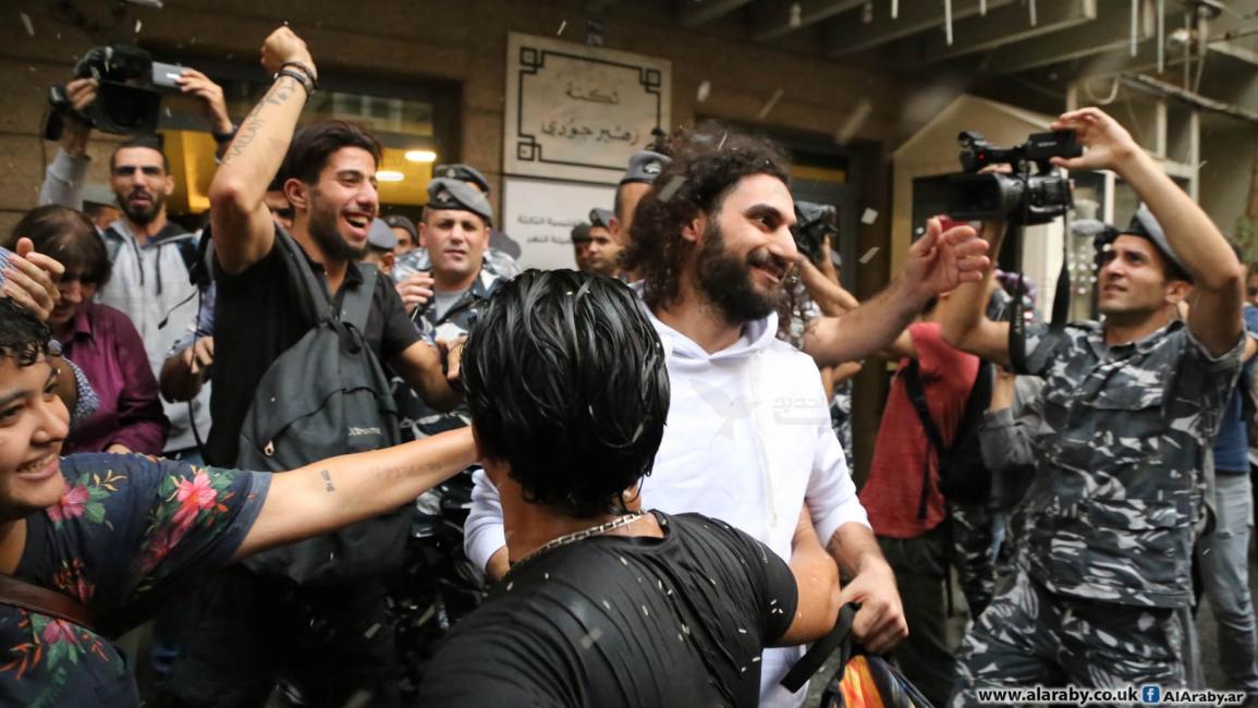 اطلاق سراح الناشطين اللبنانيين/مجتمع (حسين بيضون)
