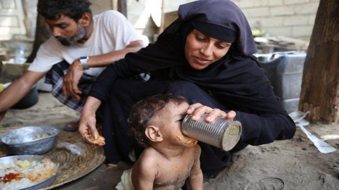عدد الجائعين في اليمن يرتفع(تويتر)