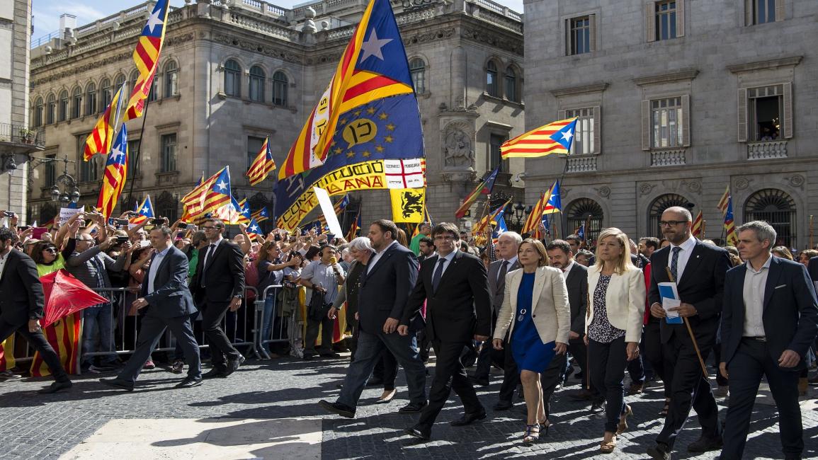 إسبانيا/برلمان كتالونيا/سياسة/جوزيف لاغو/فرانس برس