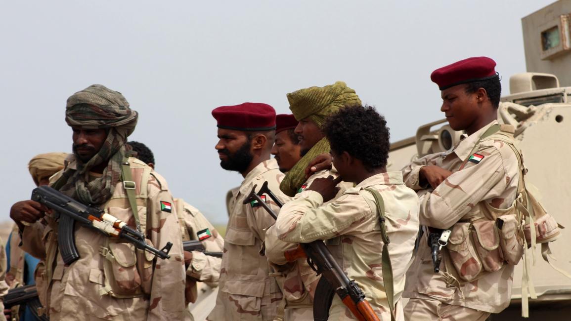 الجيش السوداني في اليمن (فرانس برس)