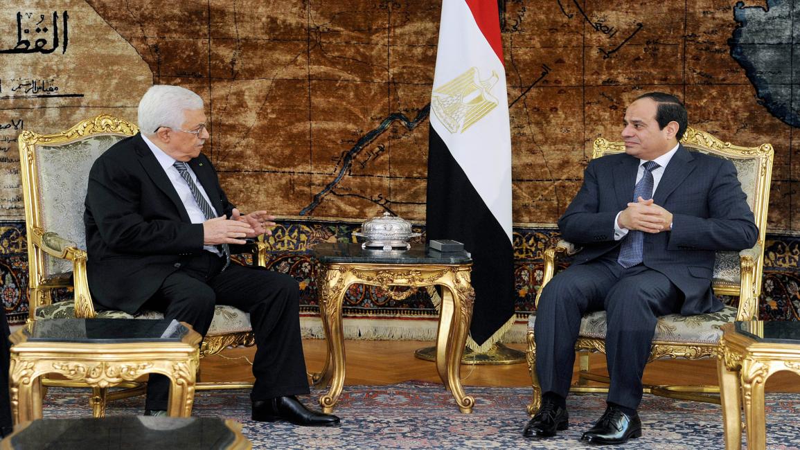 مصر/سياسة/عباس والسيسي/(الأناضول)