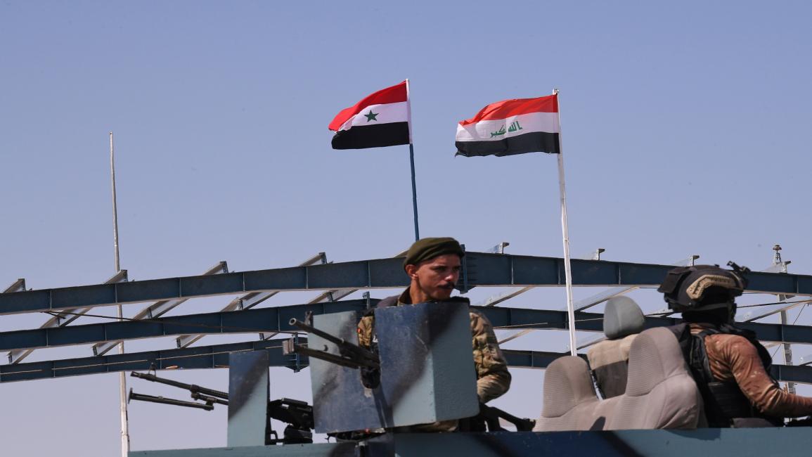 الحدود السورية العراقية/البروكمال معبر القائم/فرانس برس