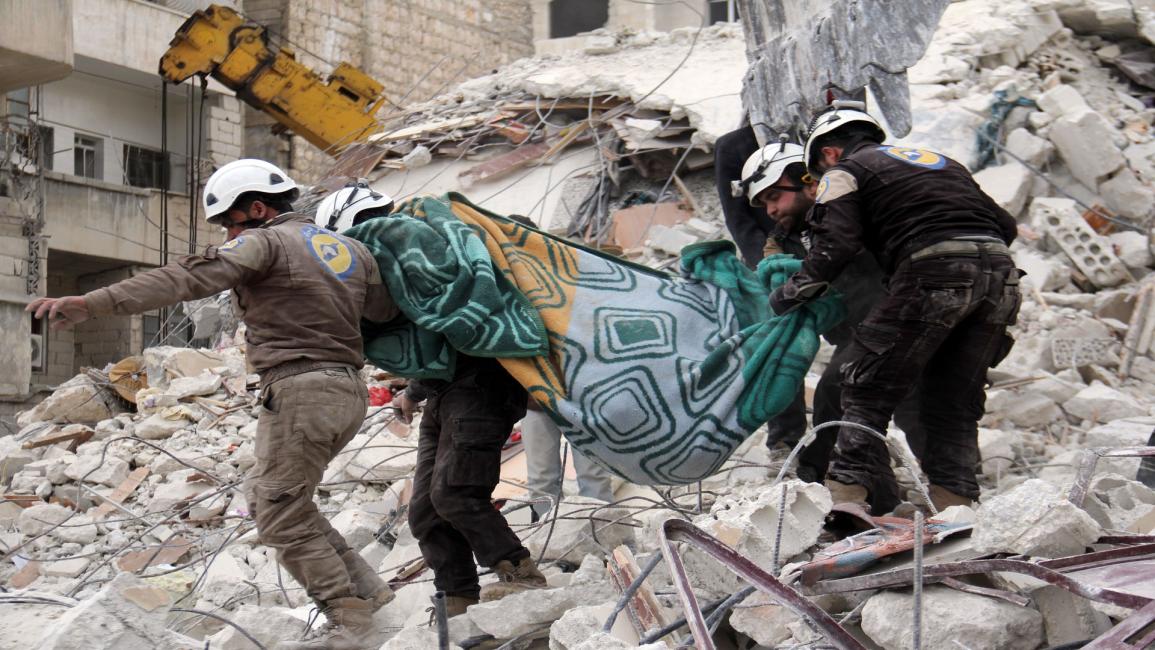 سياسة/ضحايا مدنيون بسورية/(عمر حاج قدور/فرانس برس)