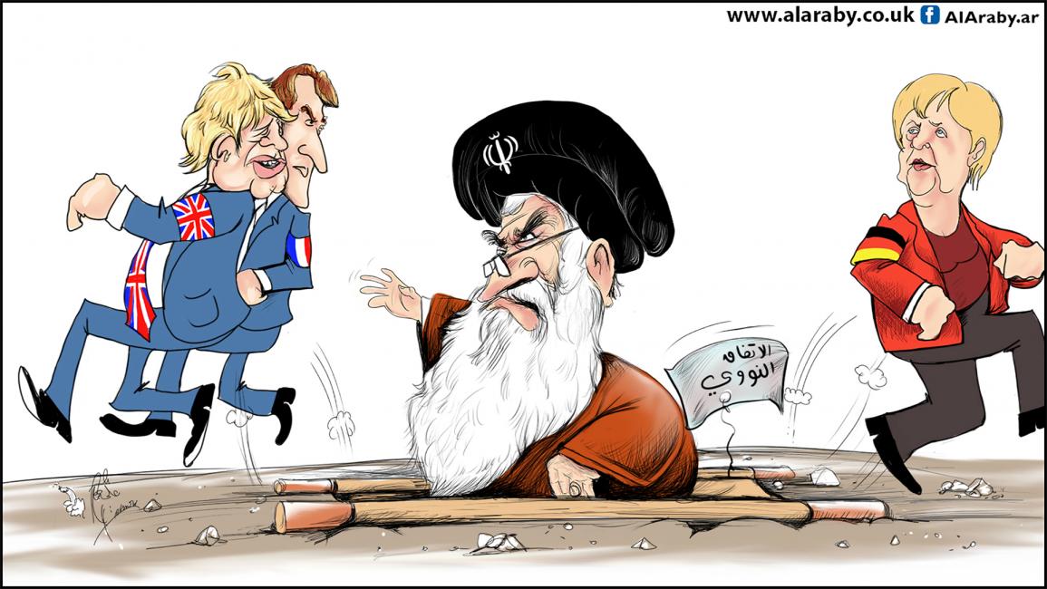 كاريكاتير الاتفاق النووي / حمرة