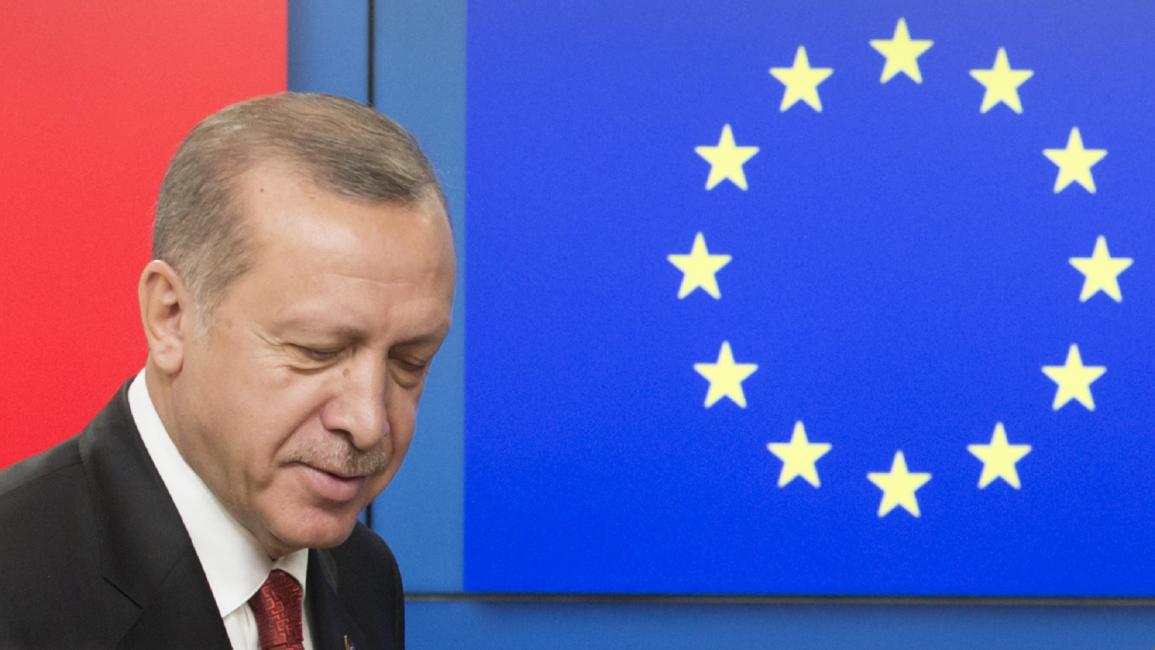 رجب طيب أردوغان الاتحاد الأوروبي/أوليفير هوسليت/فرانس برس