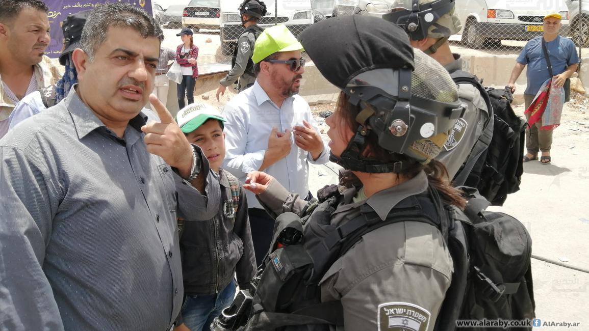 منع فلسطينيين من المرور إلى القدس (جهاد بركات)