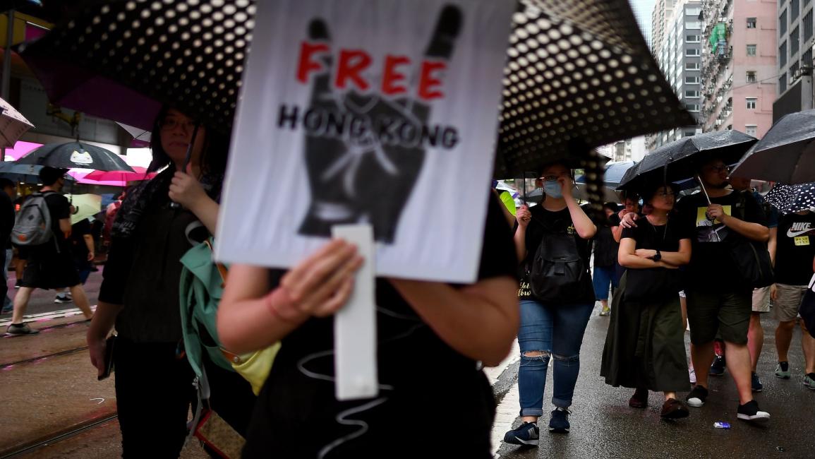 سياسة/احتجاجات هونغ كونغ/(منان فاتسيانا/فرانس برس)