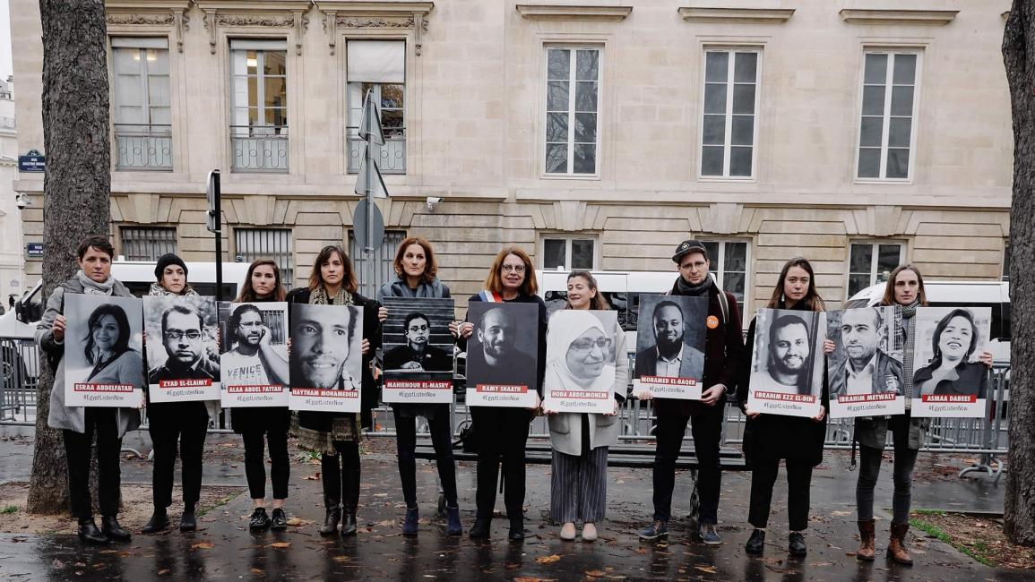 حملة تضامنية مع معتقلين مصريين في فرنسا - مجتمع