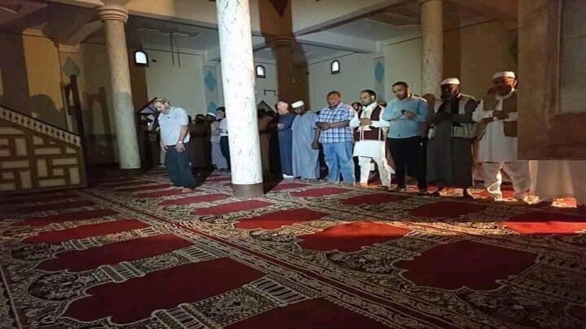 مسجد في ليبيا(تويتر)