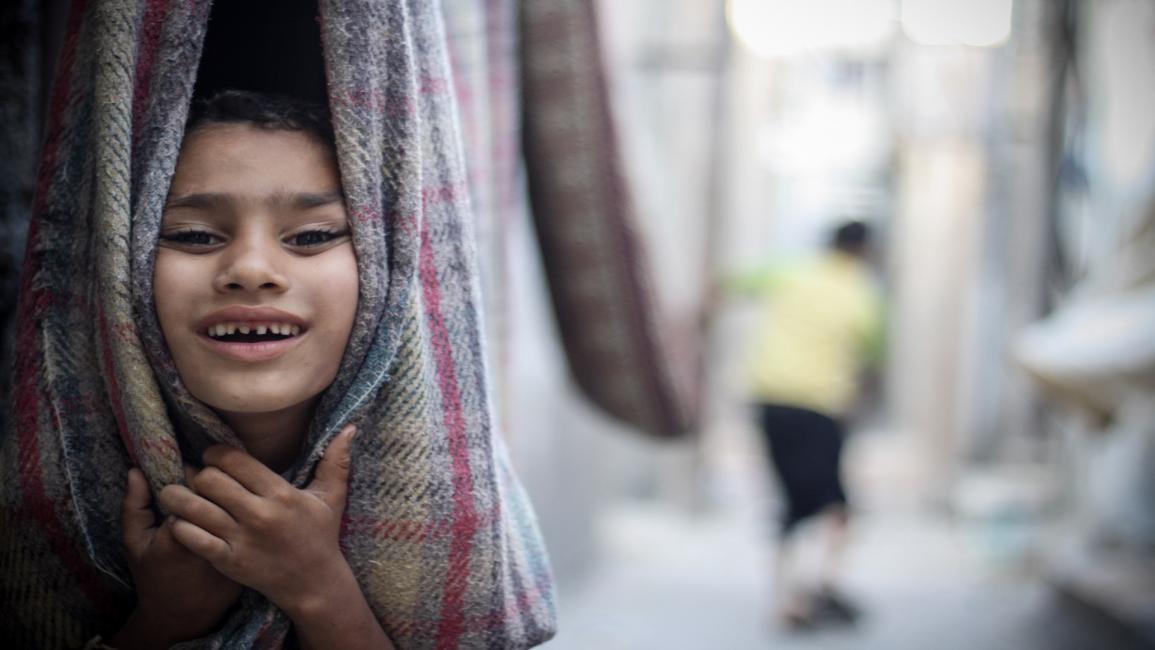 طفل أصم في غزة (محمد الحجار)