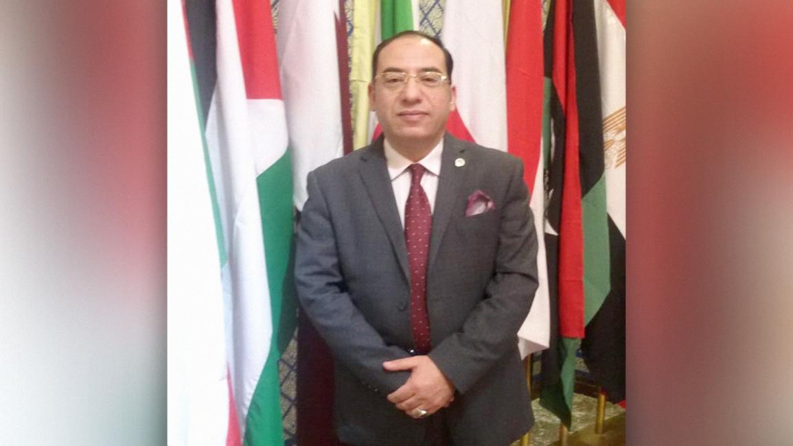 رئيس مركز الجسر العربي لحقوق الإنسان أمجد شموط(العربي الجديد)