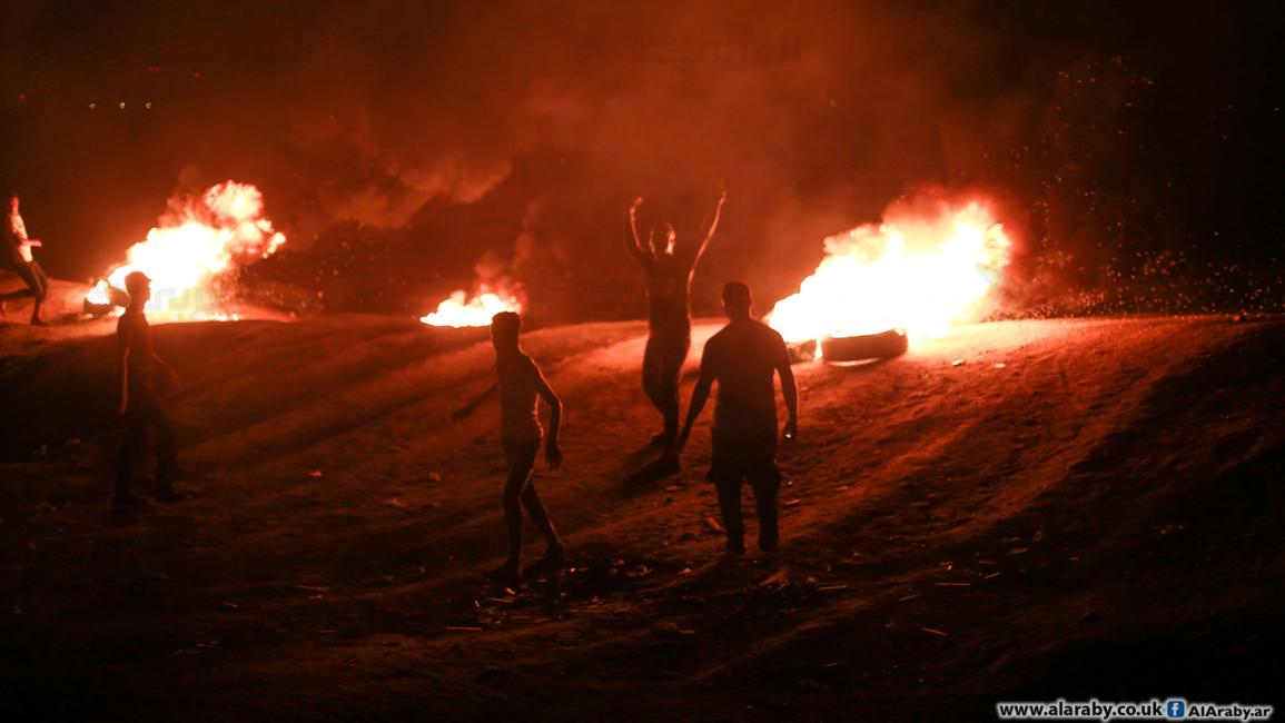 غزة: فرقة الإرباك الليلي